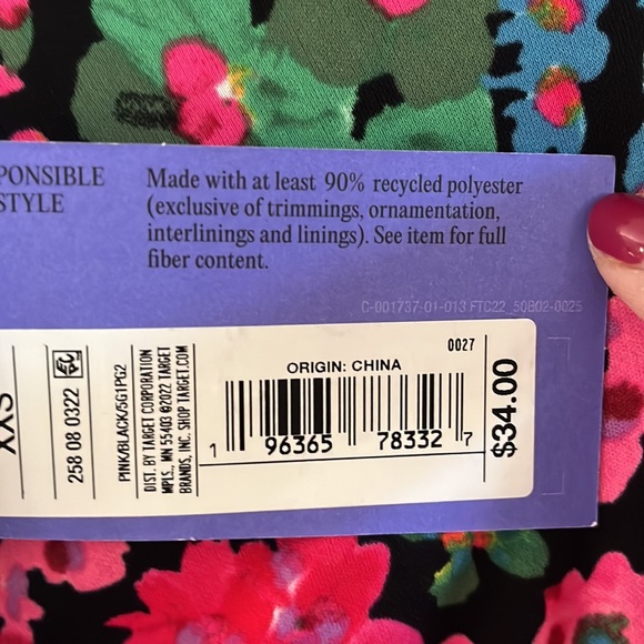 Future Collective Floral Midi dress - Picture 5 of 5